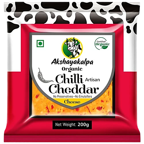Akshayakalpa  Organic Cheddar Chilli