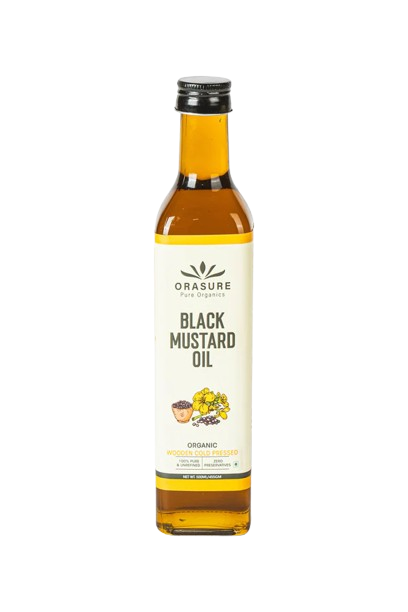 Orasure Organic Black Mustard Oil (Pack of 3)