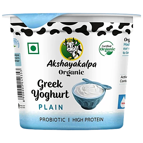 Akshayakalpa Organic Greek Yogurt  Natural