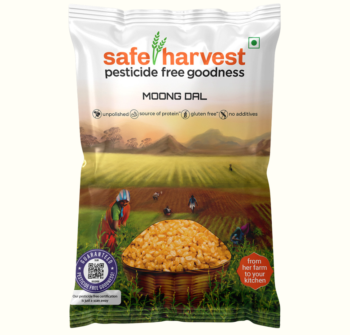 Safe Harvest Pesticide Free Masoor  Dal