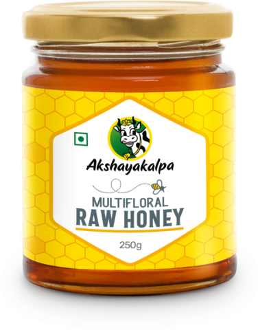 Akshayakalpa Multifloral Raw Honey