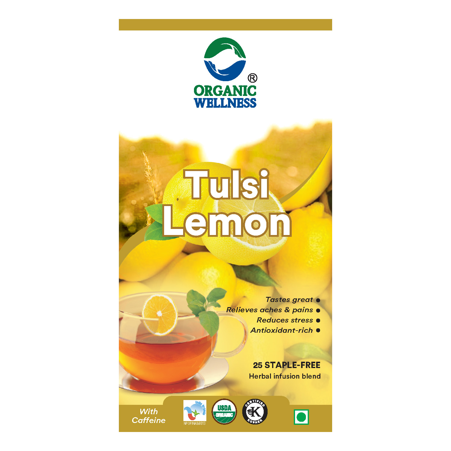 Organic Wellness Tulsi Lemon