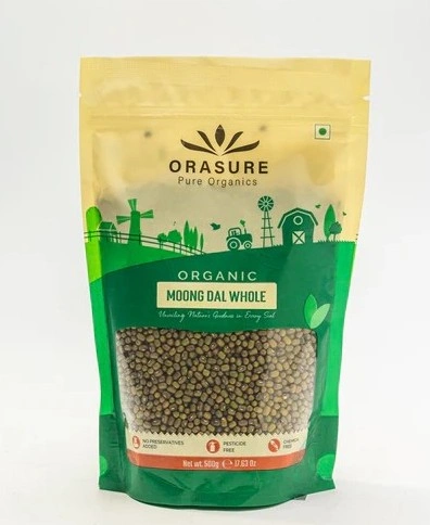 Orasure Organic Moong Dal Whole