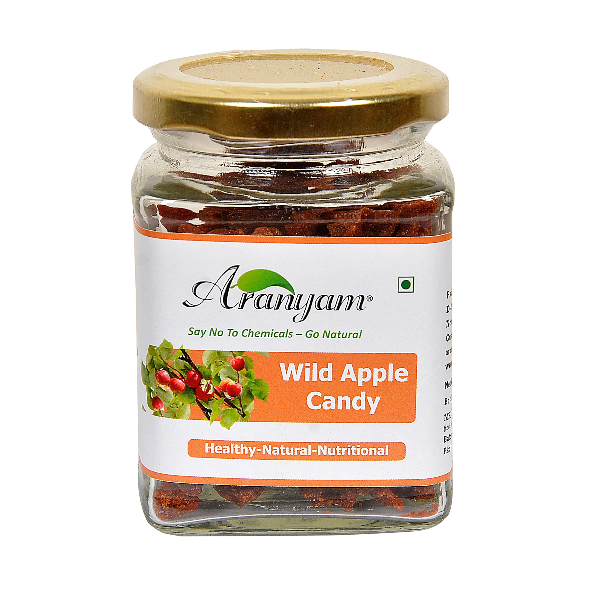 Wild apple candy from north-east