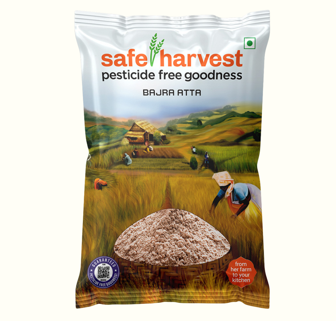 Safe Harvest Pesticide Free Bajra atta