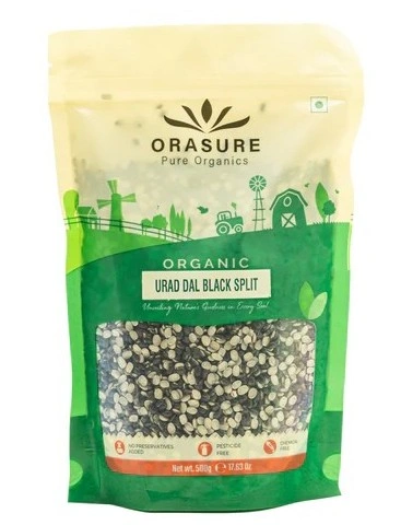 Orasure Organic Urad Dal Black Split