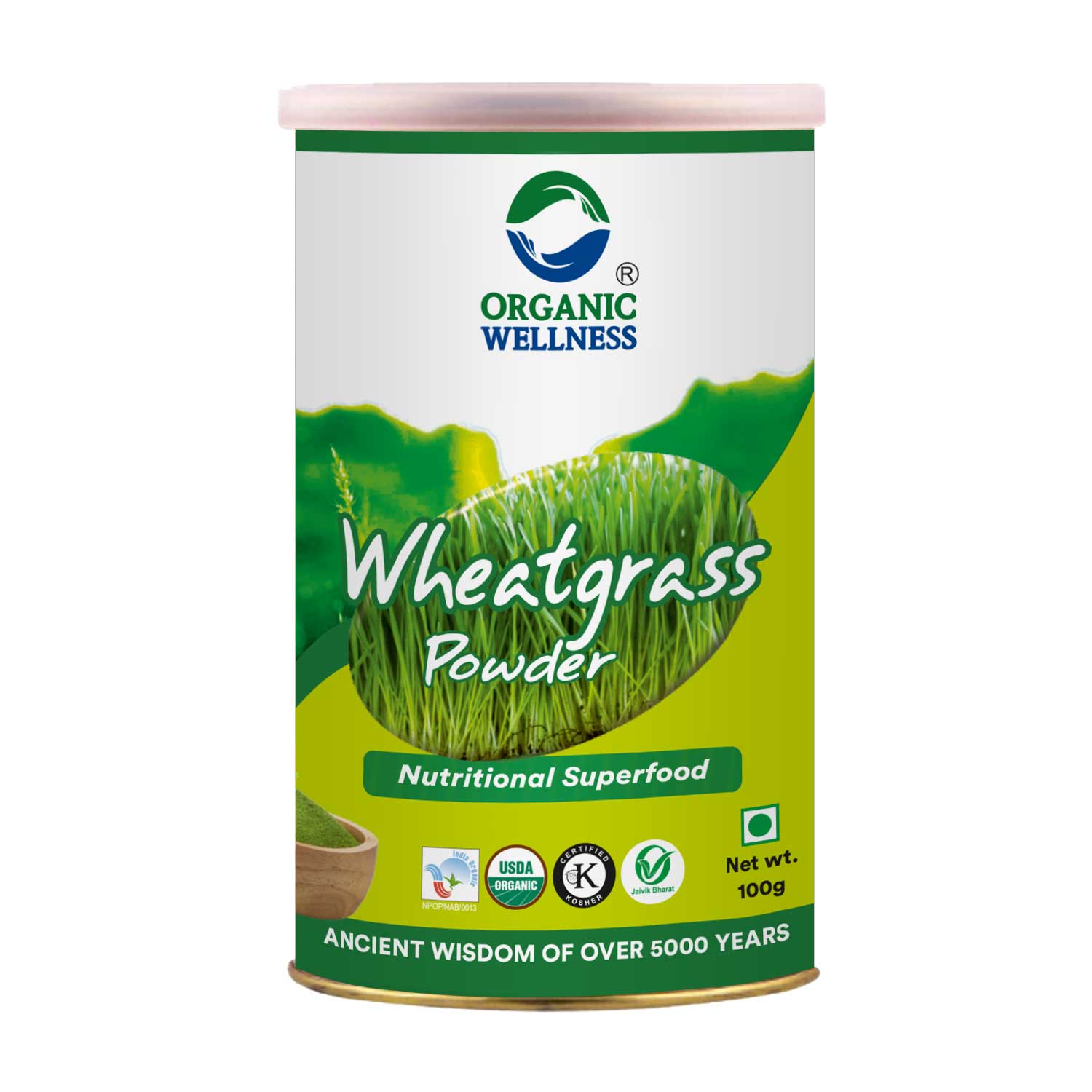 Organic Wellness Wheatgrass Powder