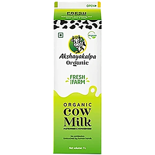 Akshayakalpa Organic Cow Milk Pasteurized & Homogenized