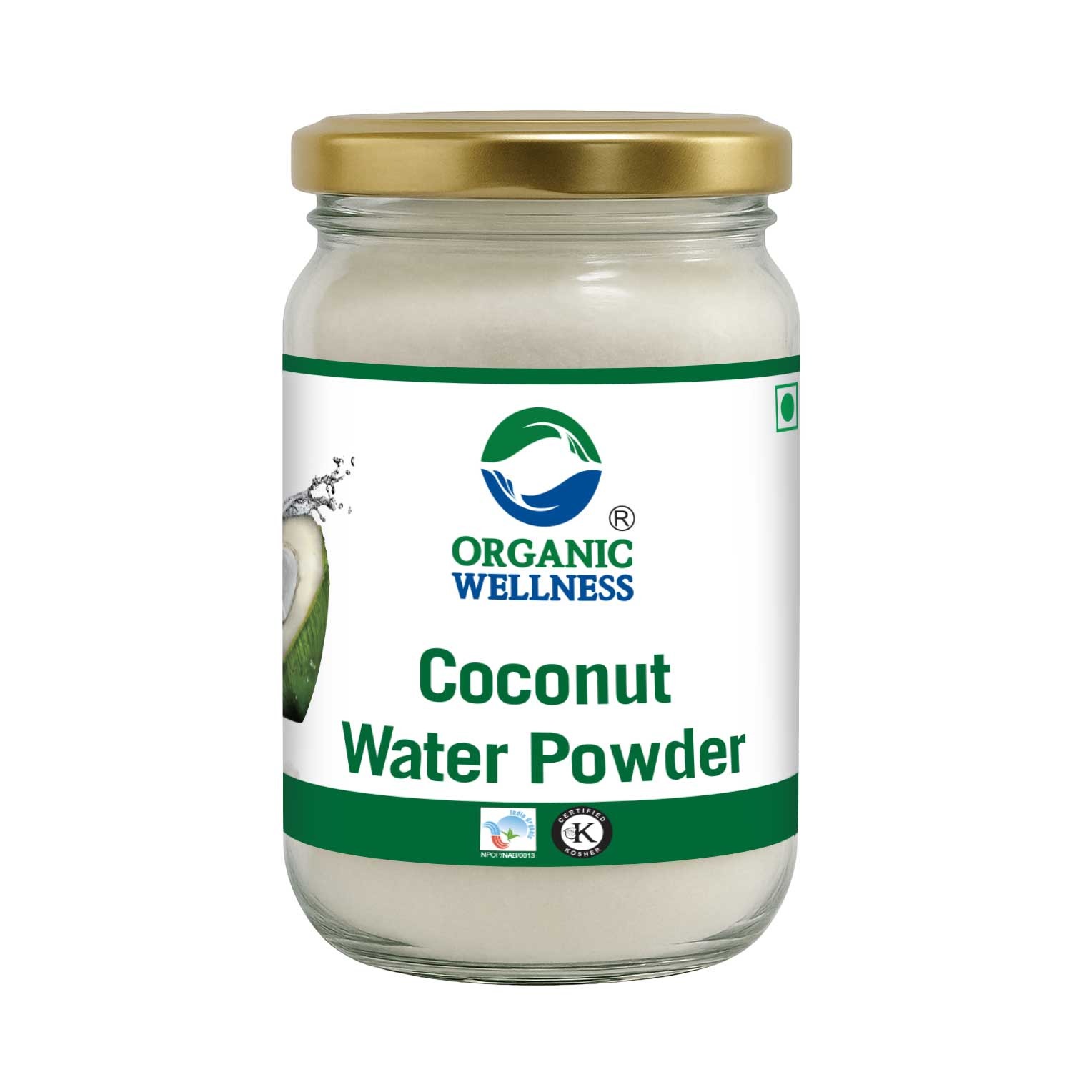 Organic Wellness Coconut Water Powder  Bottle