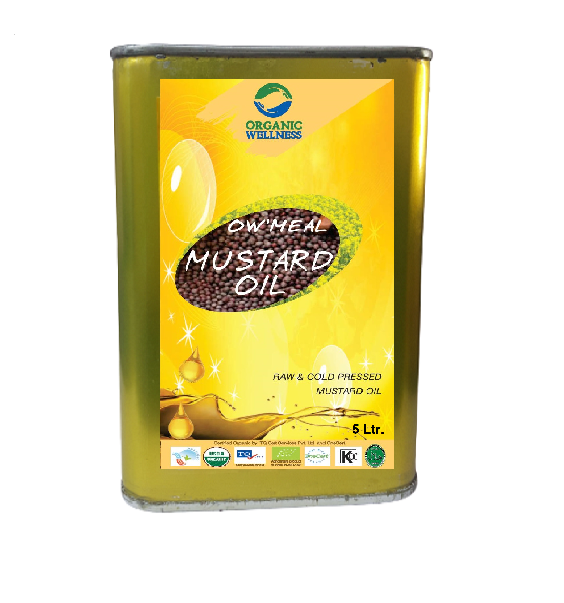 Organic Wellness Mustard Oil