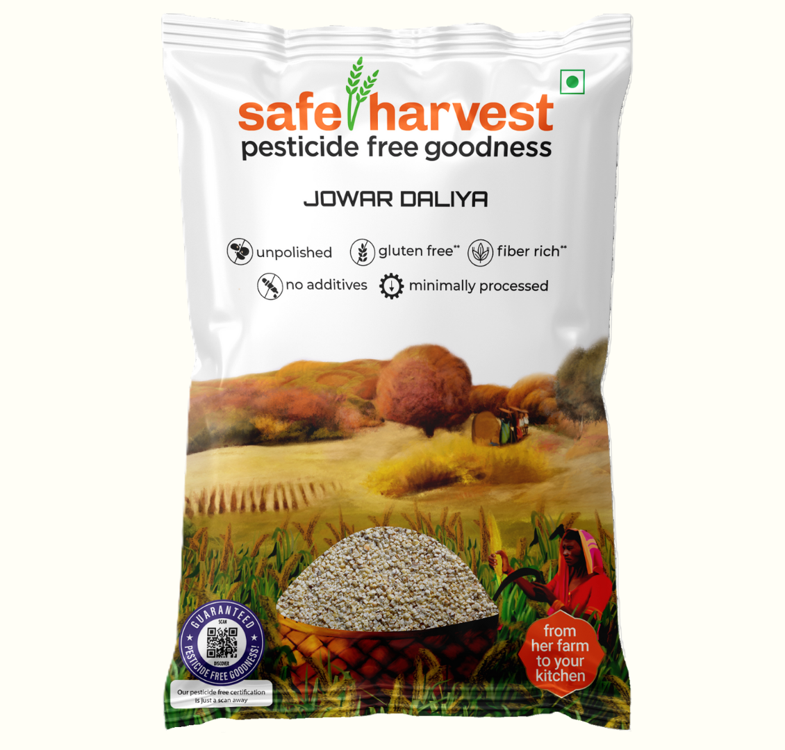 Safe Harvest Pesticide Free Jowar Daliya