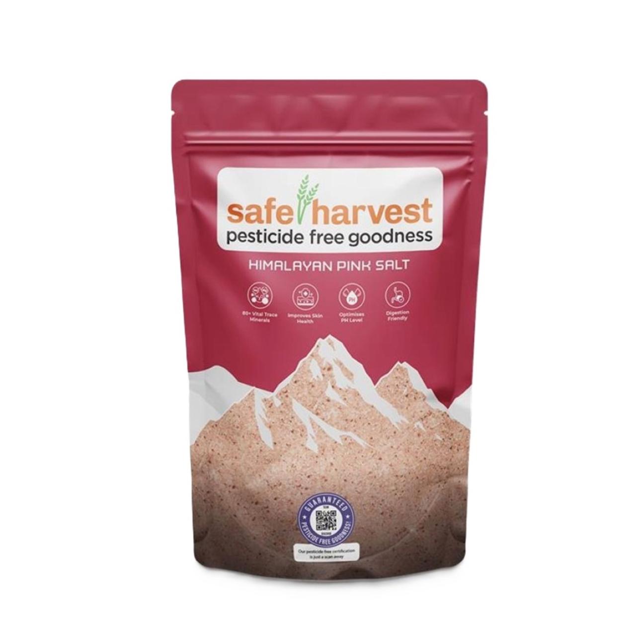 Safe Harvest Pesticide Free Himalayan Pink Salt