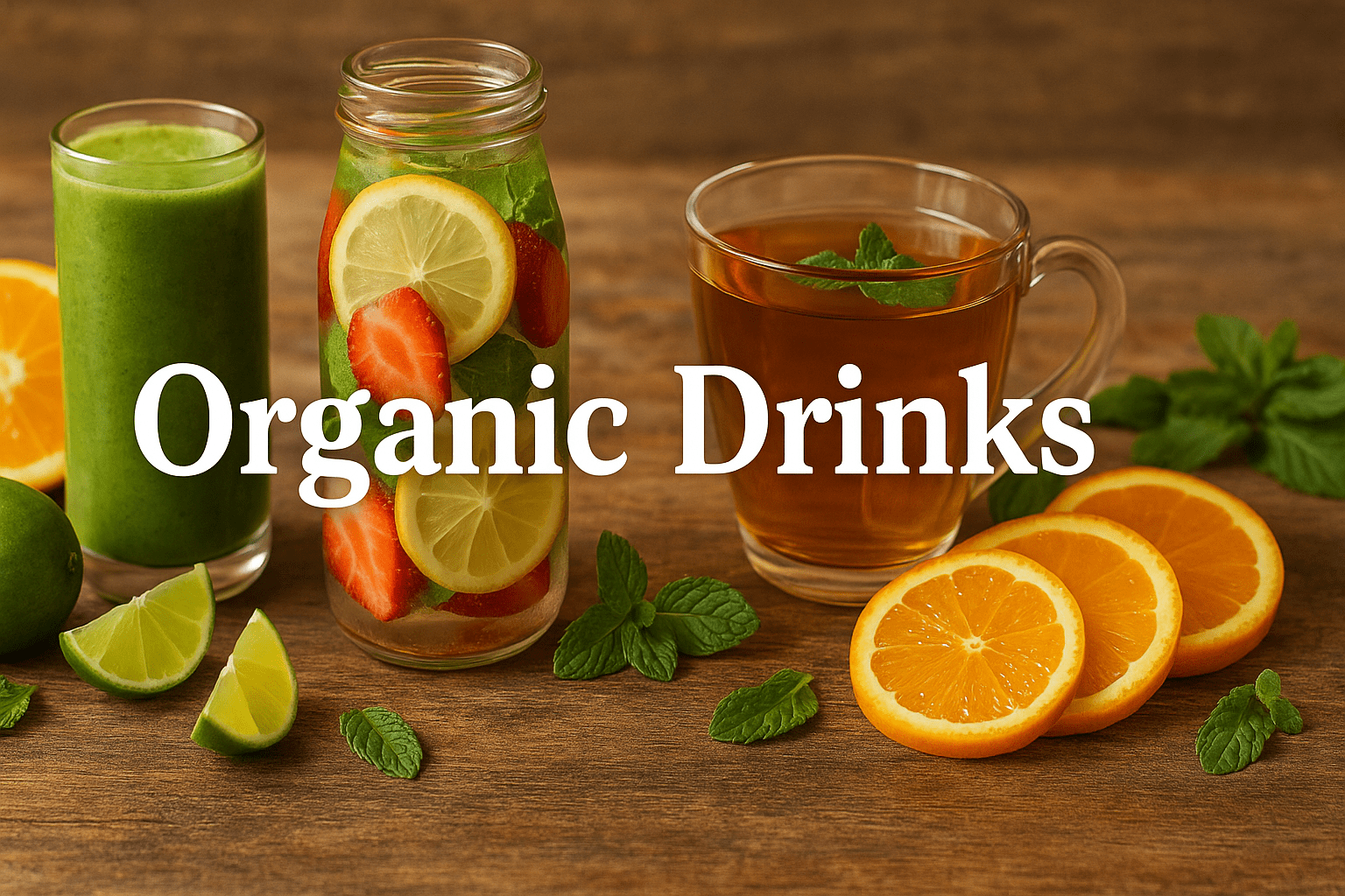 Premium Organic Drinks – Sip the Difference Today!