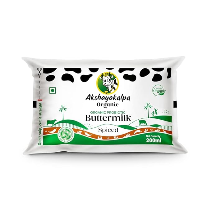 Akshayakalpa Organic Probiotic Butter Milk Spiced