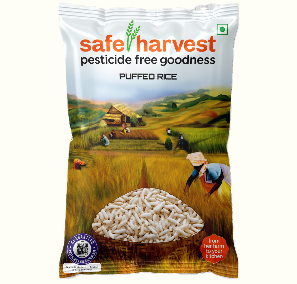 Safe Harvest Pesticide Free Puffed Rice