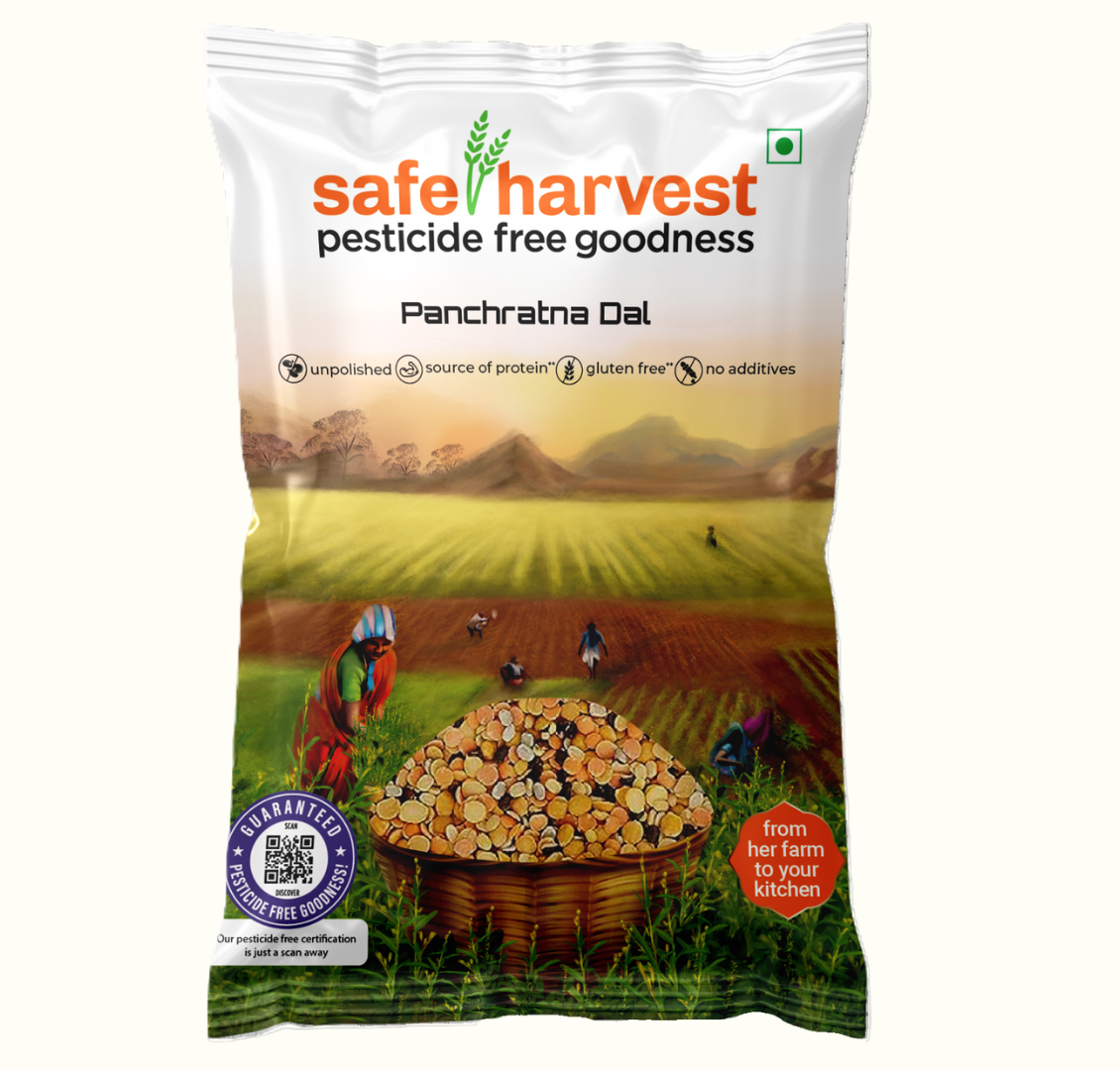 Safe Harvest Pesticide Free Panchratna Dal