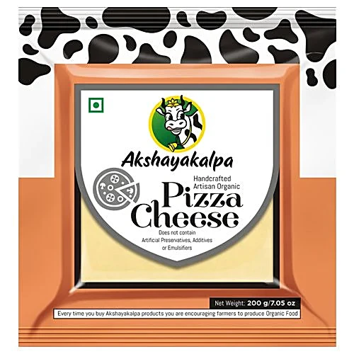 Akshayakalpa  Organic Mozzarella/Pizza Cheese