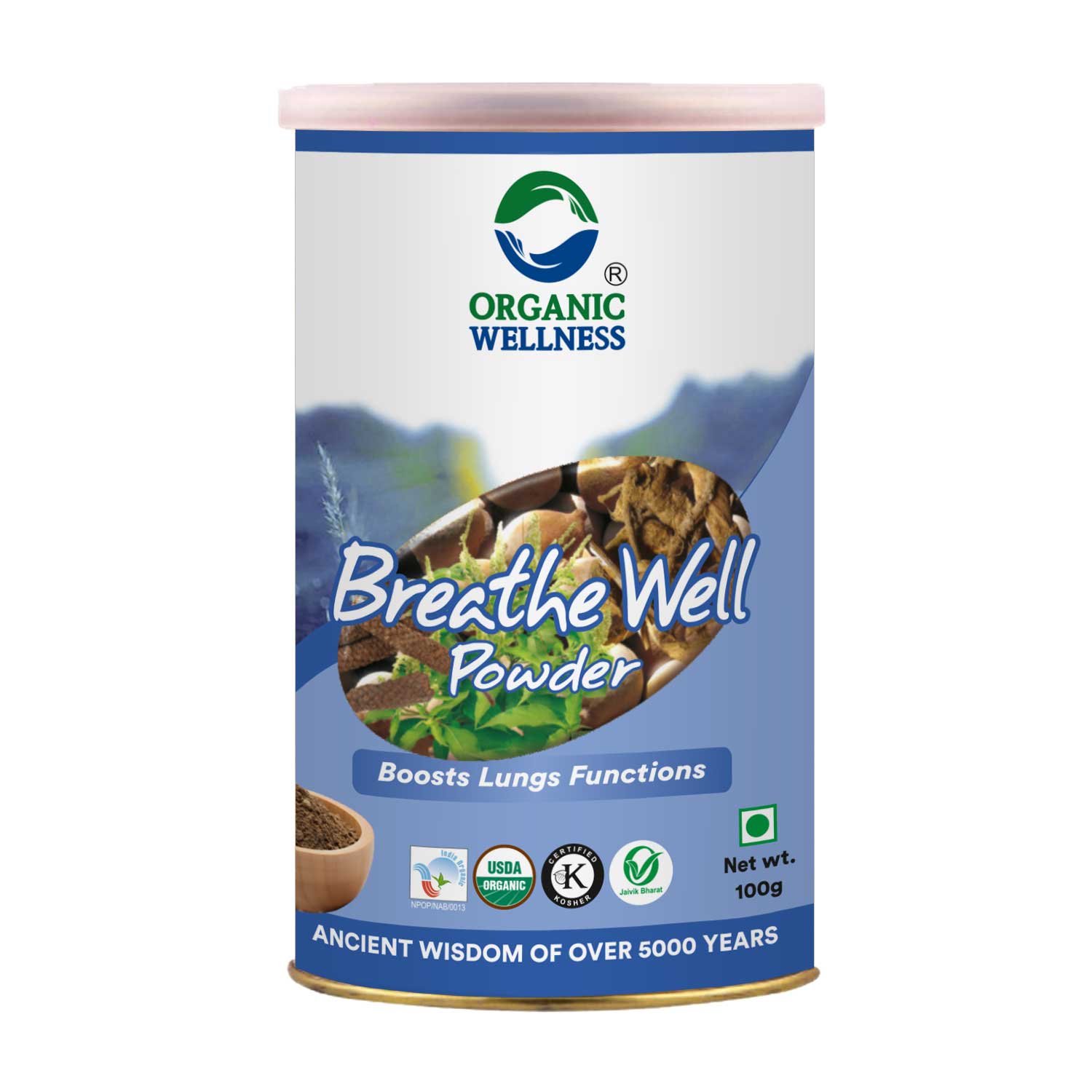 Organic Wellness Breathe Well Powder
