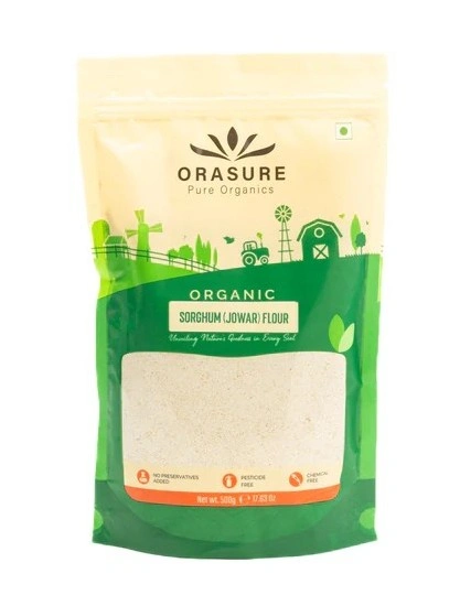 Orasure Organic Jowar Flour (Pack of 3)