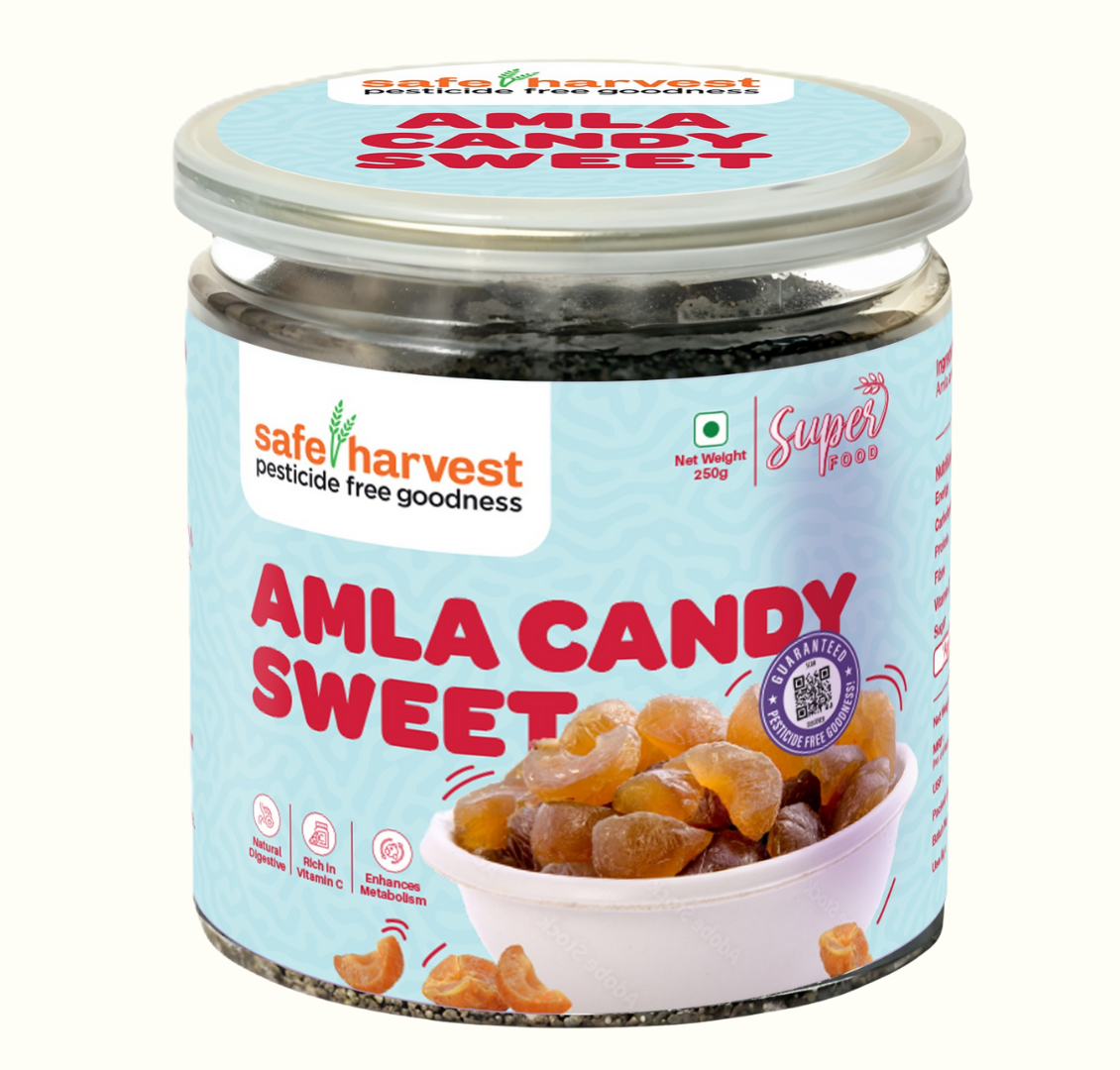 Safe Harvest Pesticide Free Amla Candy Sweet