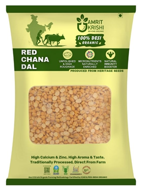 Amrit Krishi Red Chana Dal