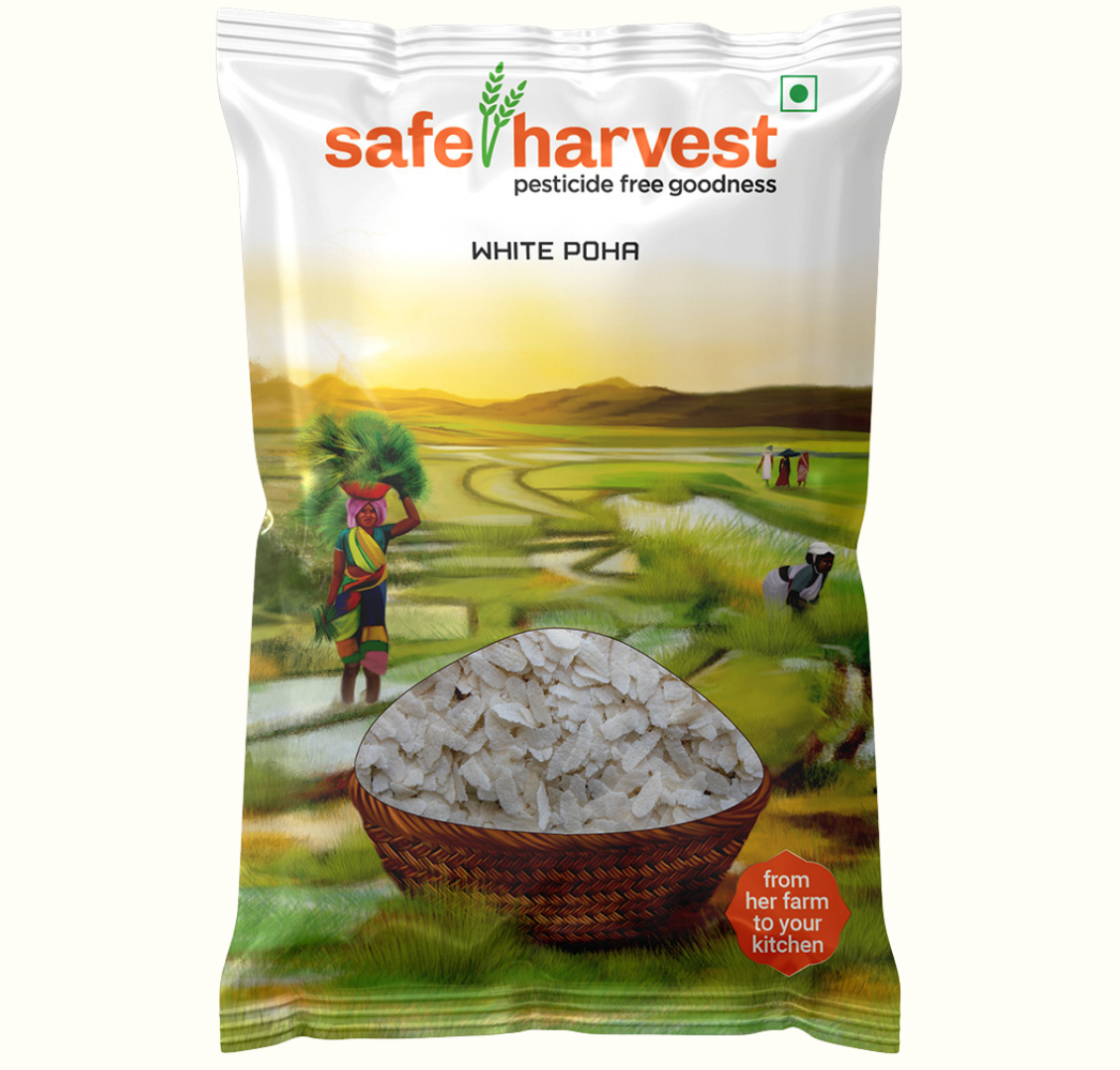 Safe Harvest Pesticide Free White Poha