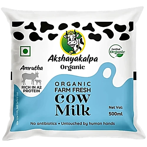 Akshayakalpa Amrutha  A2 Farm Fresh Organic Milk