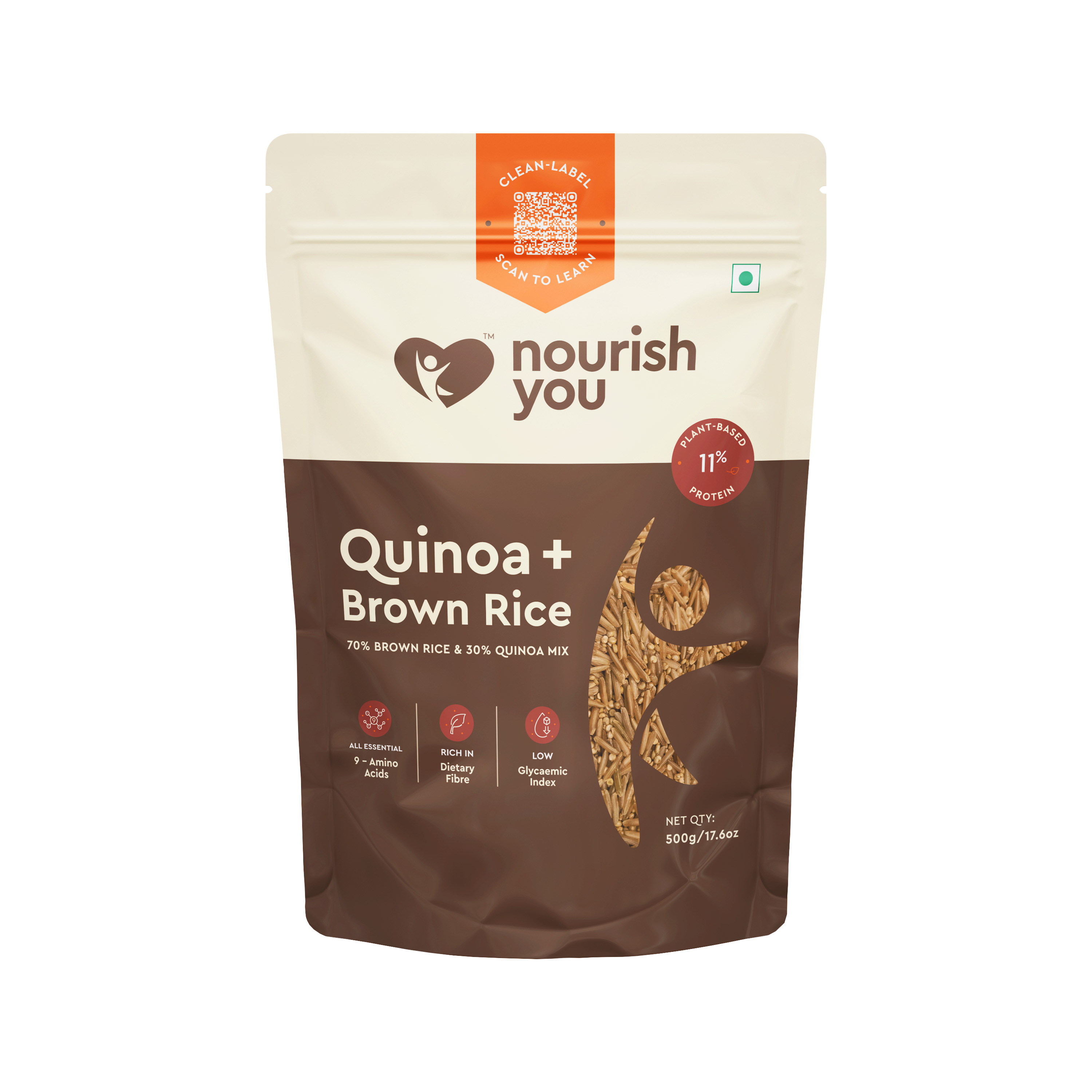 Nourish You Quinoa With Brown Rice Mix