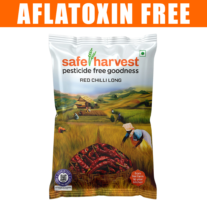 Safe Harvest Pesticide Free Red Chilli Long