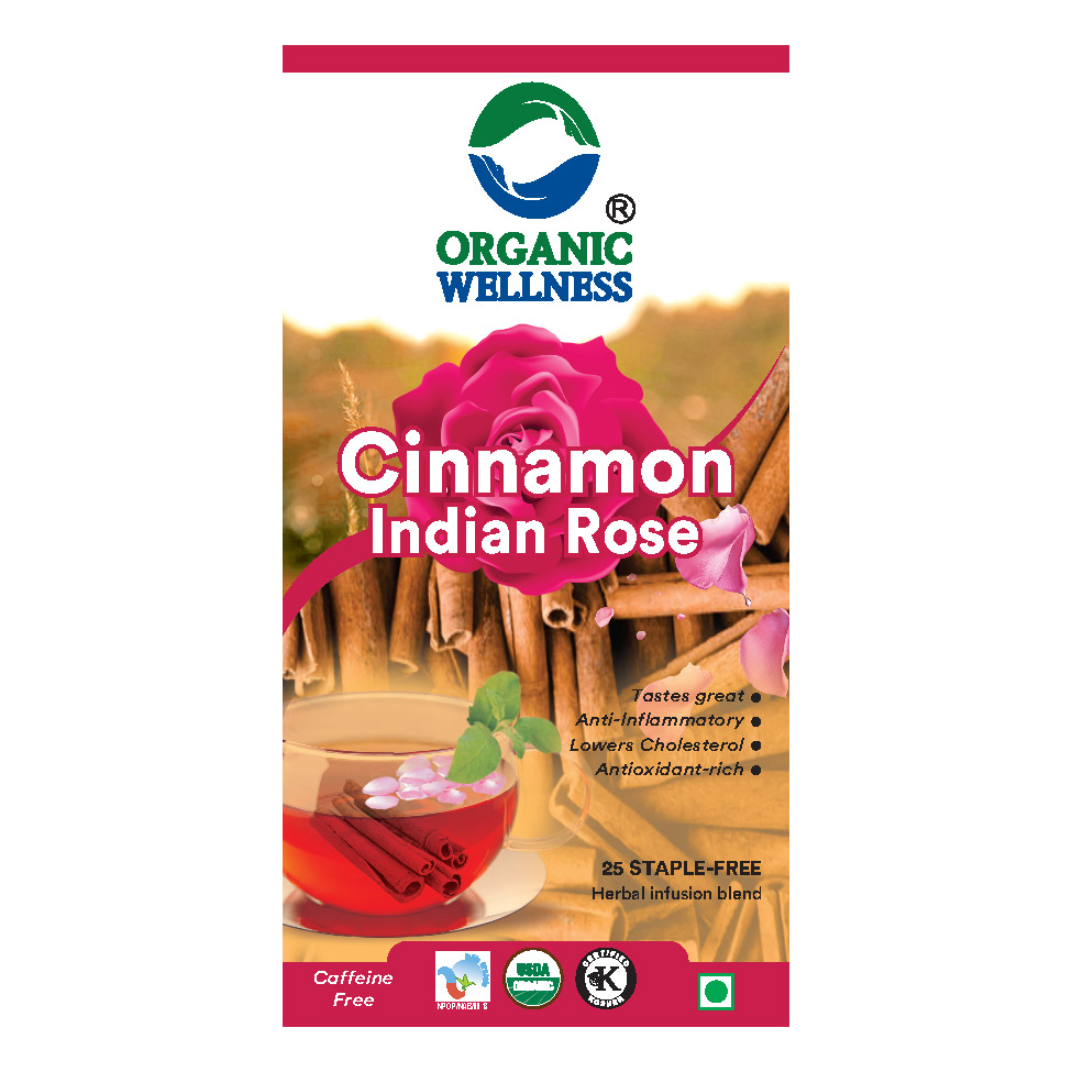 Organic Wellness Cinnamon Indian Rose