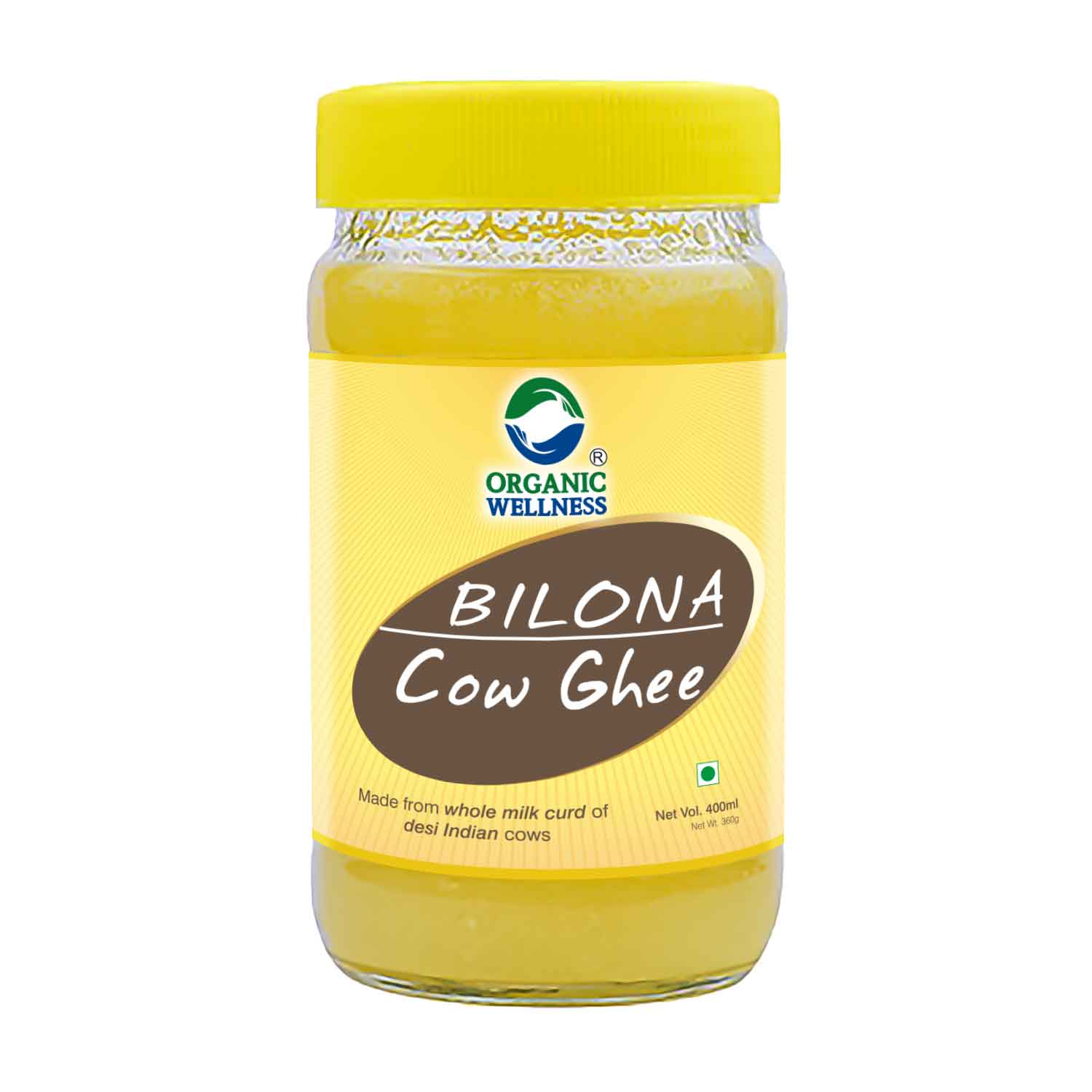 Organic Wellness Desi Bilona Cow Ghee | Pure, Natural & Healthy | Handmade Desi Ghee