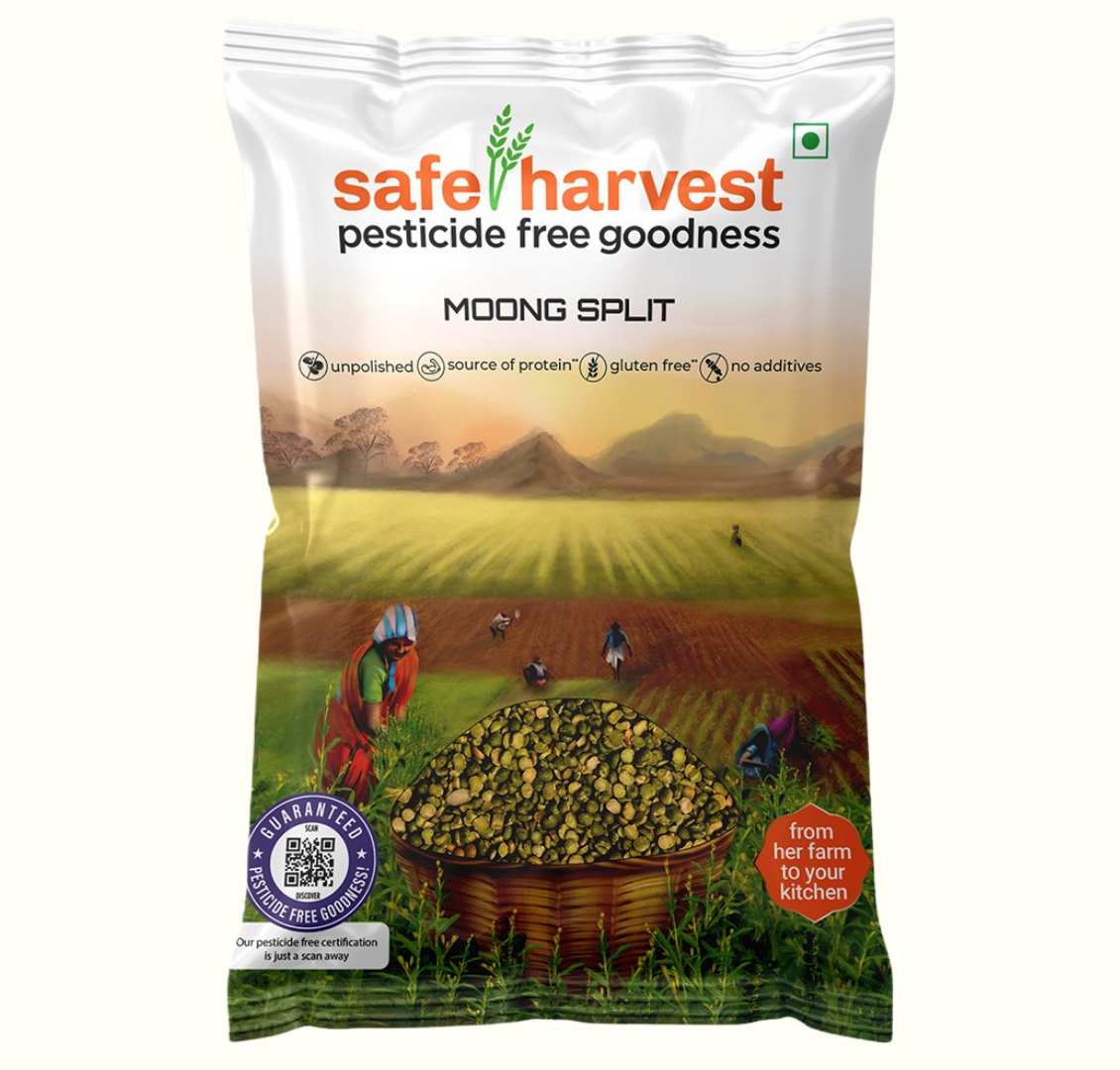 Safe Harvest Pesticide Free Moong Split