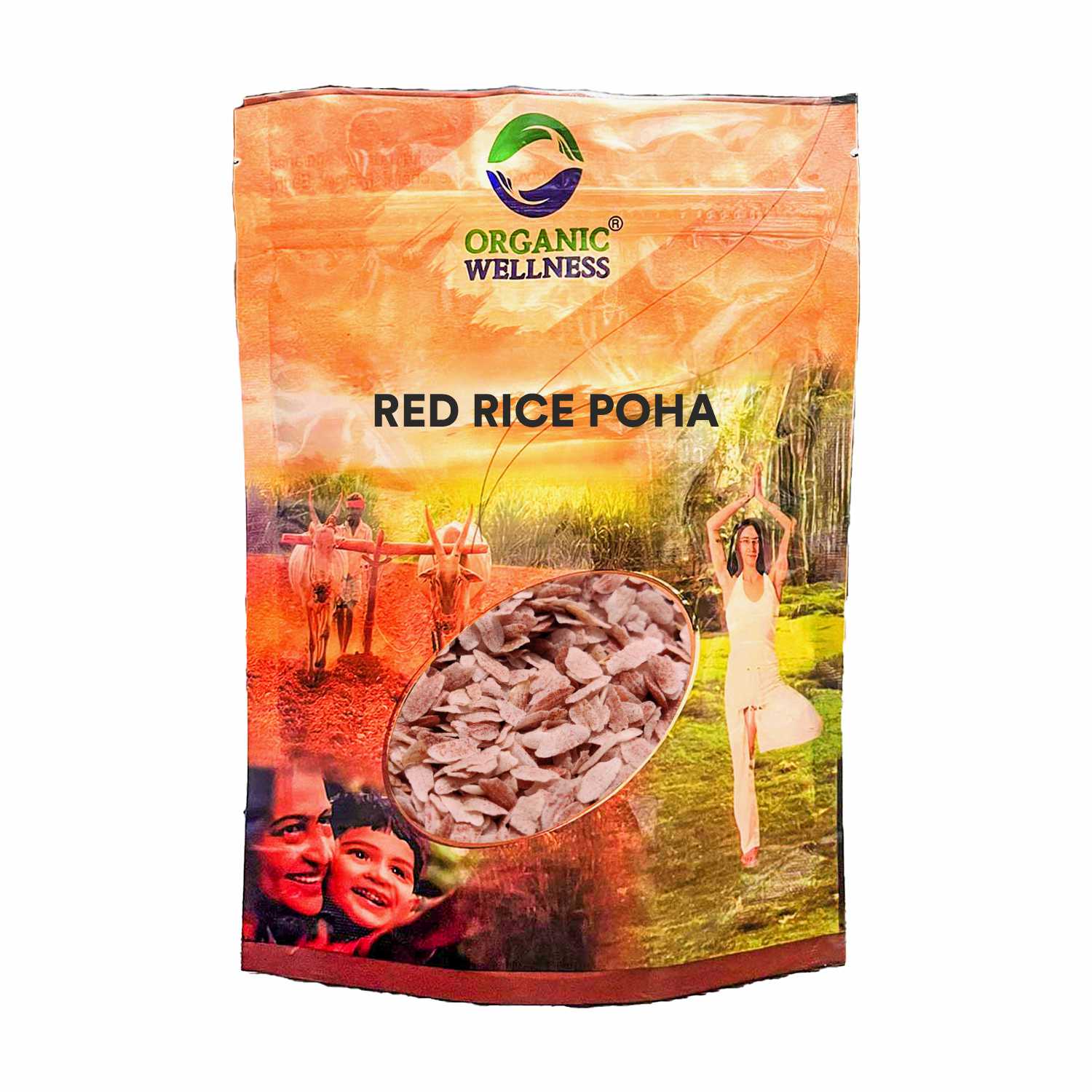 Organic Wellness Red Rice Poha
