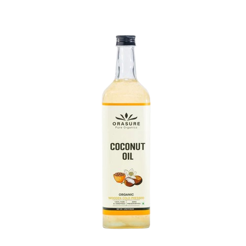 Orasure Organic Cold-Pressed Coconut Oil for Cooking & Skincare