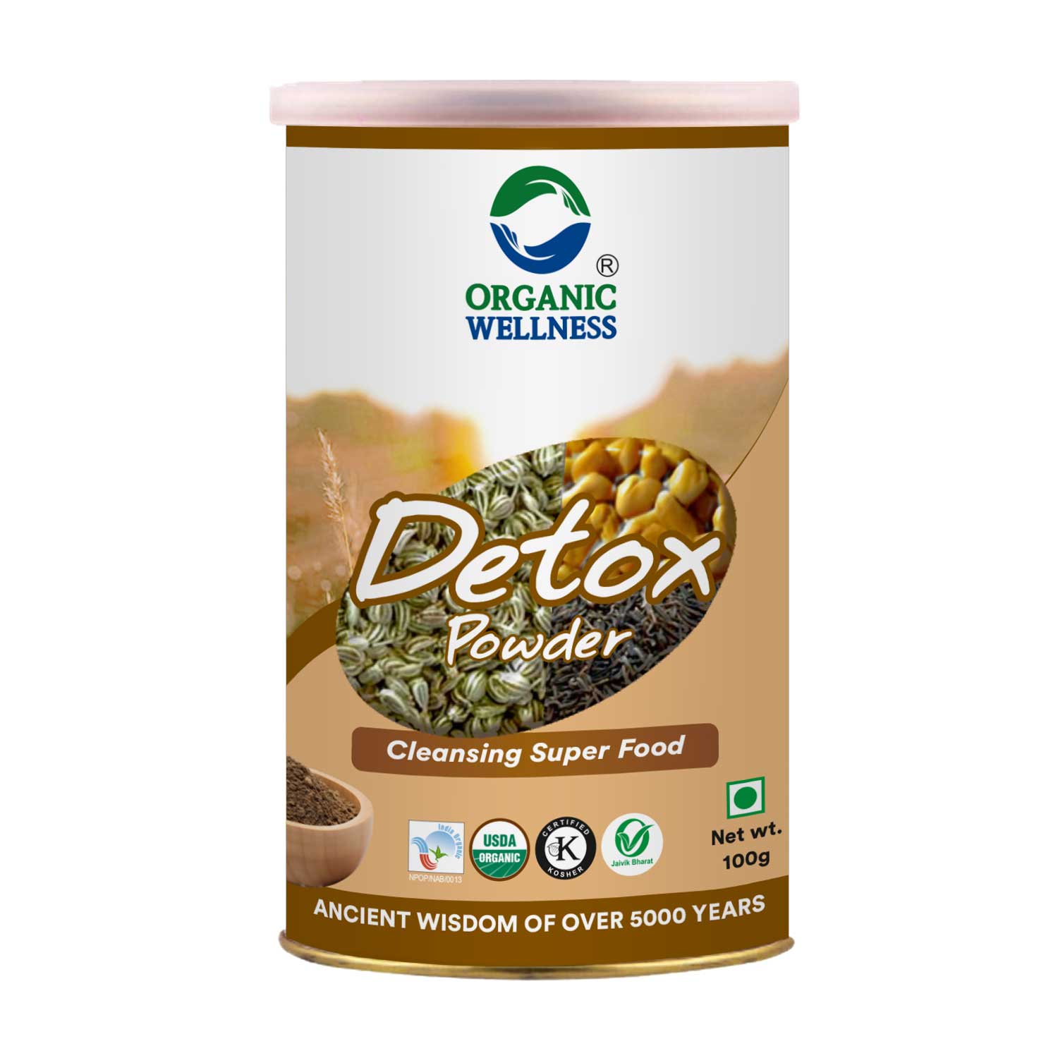 Organic Wellness Detox Powder