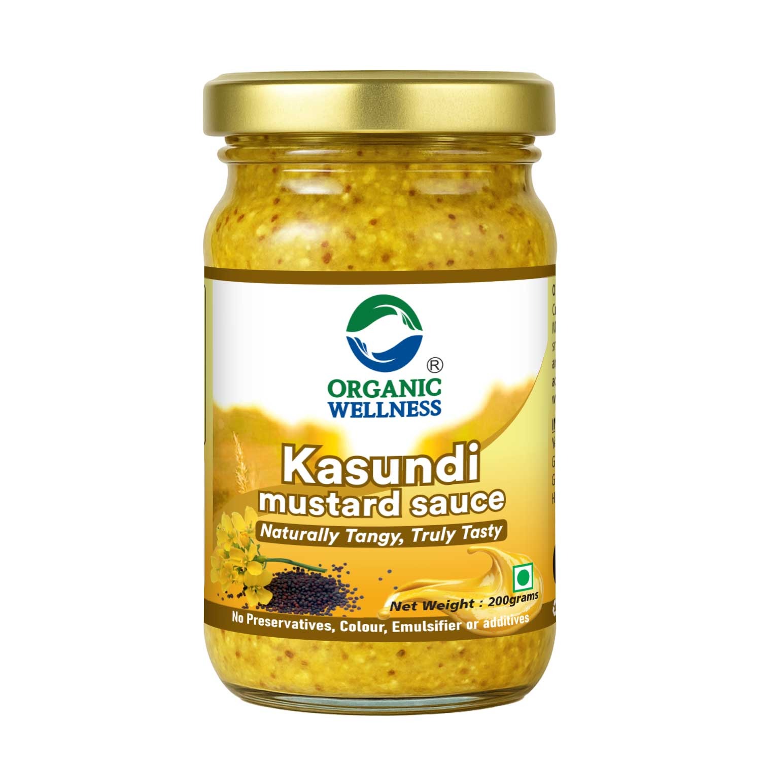 Organic Wellness Kasundi Mustard Sauce
