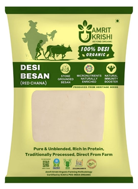 Amrit Krishi Desi Besan (Red Chana)