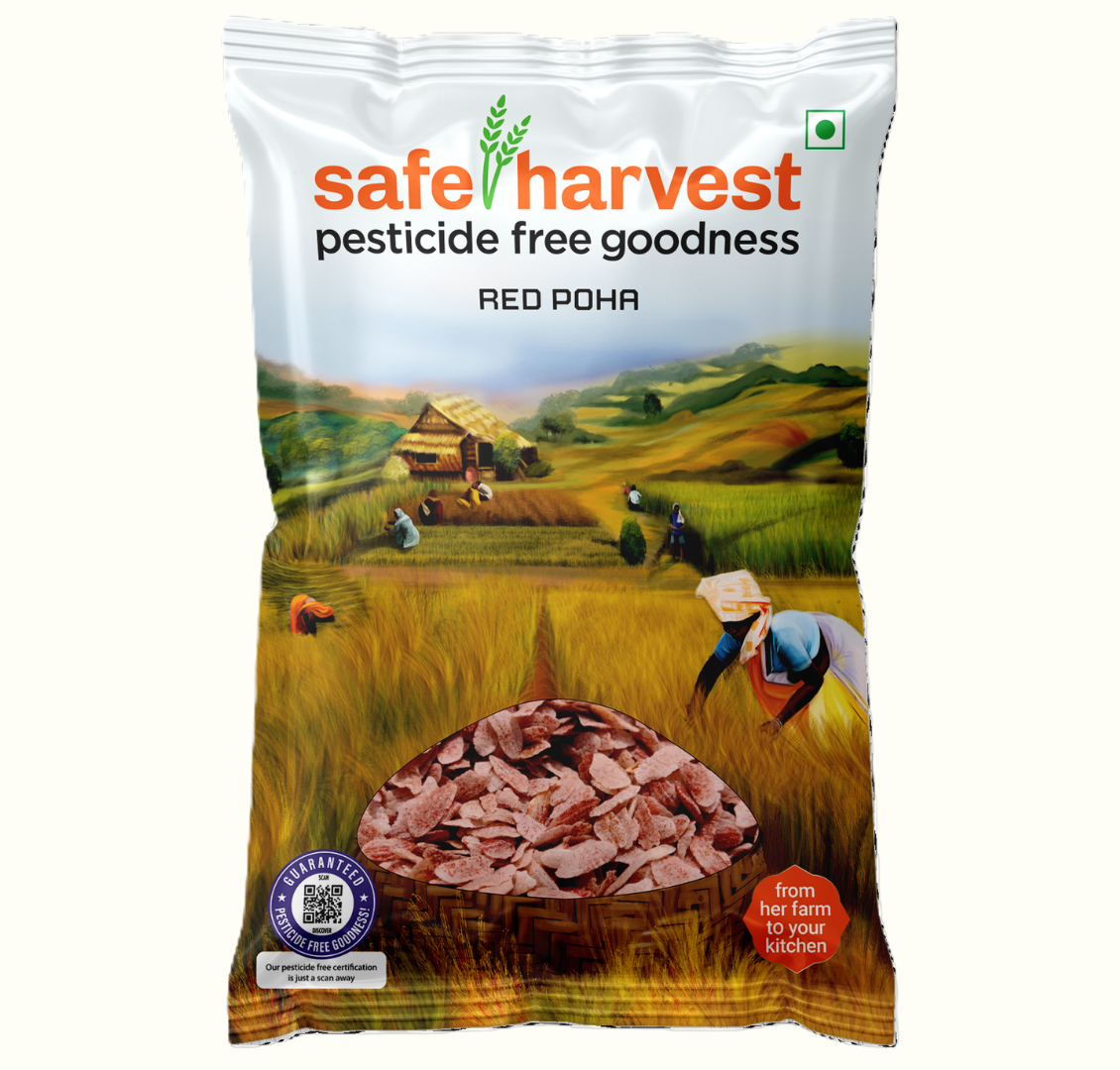 Safe Harvest Pesticide Free Red Poha
