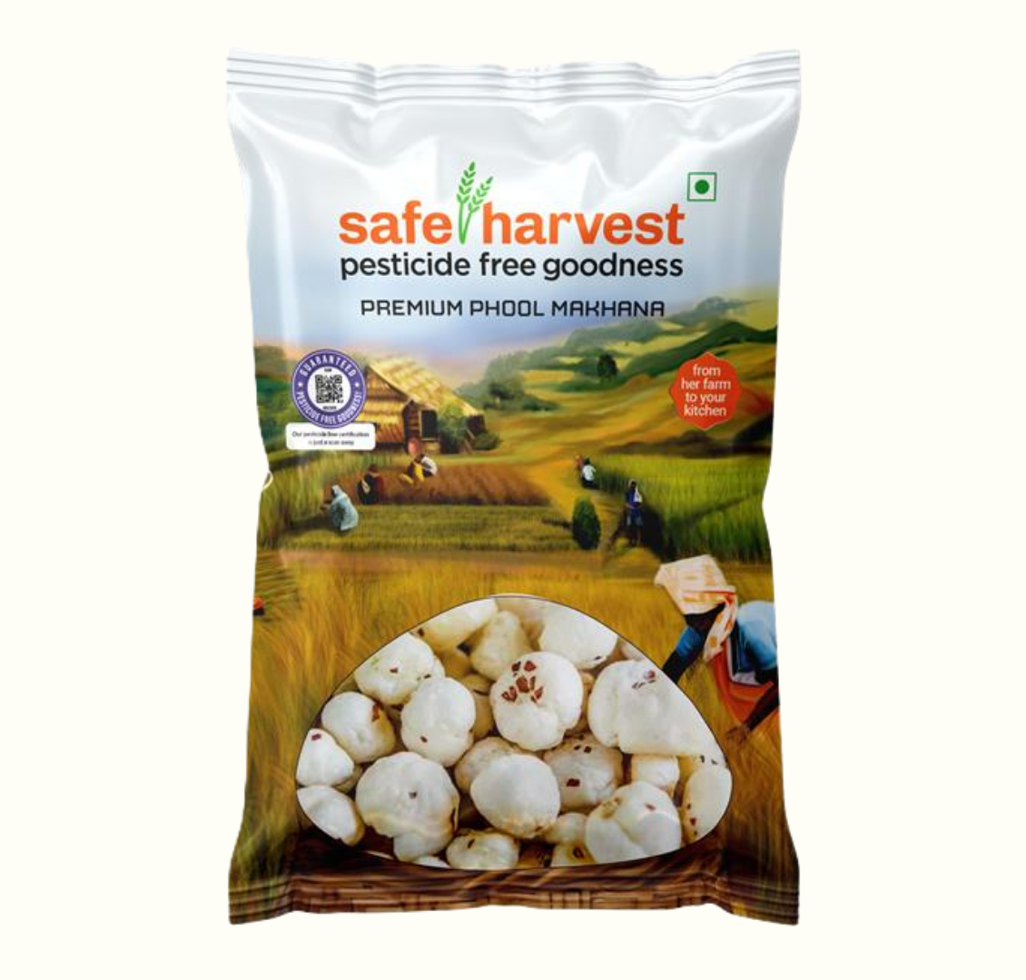 Safe Harvest Pesticide Free Premium Phool Makhana