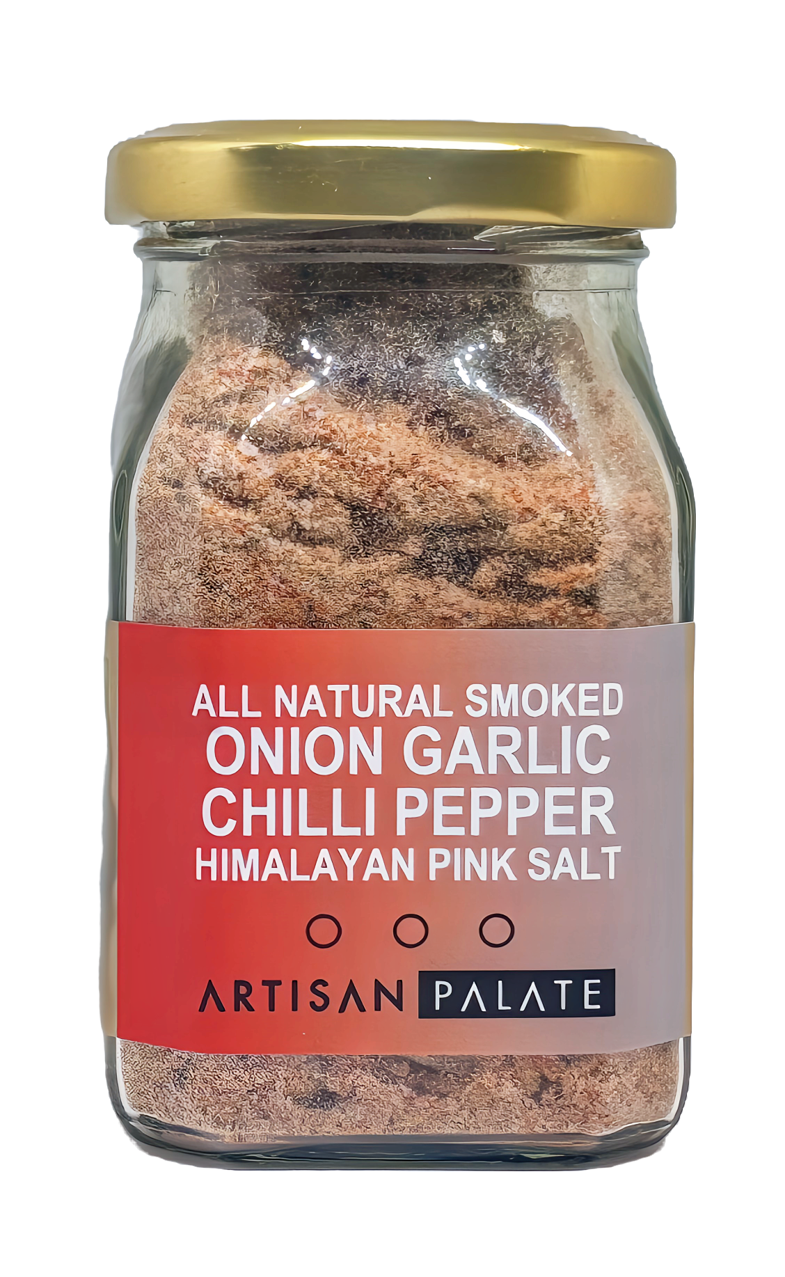 ALL NATURAL SMOKED ONION GARLIC CHILLI PEPPER HIMALAYAN PINK SALT