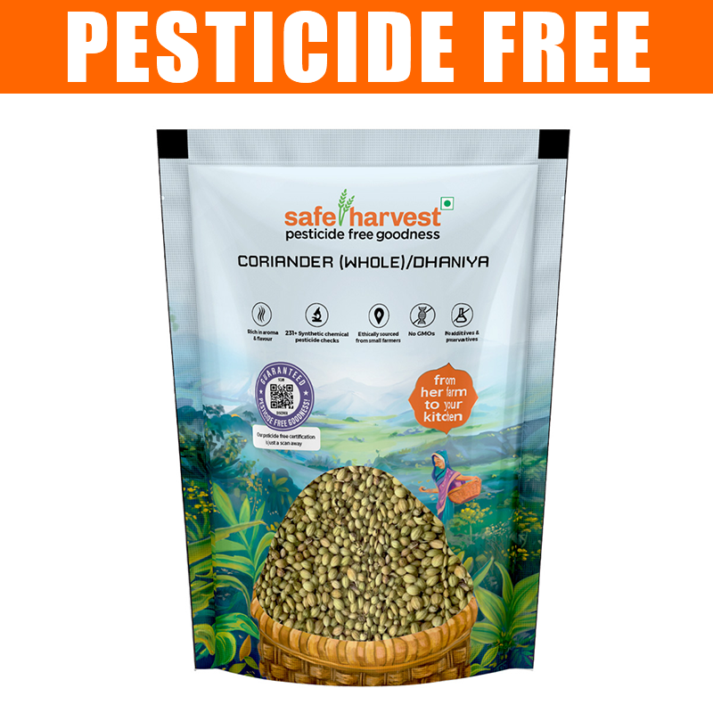 Safe Harvest Pesticide Free Coriander Seeds