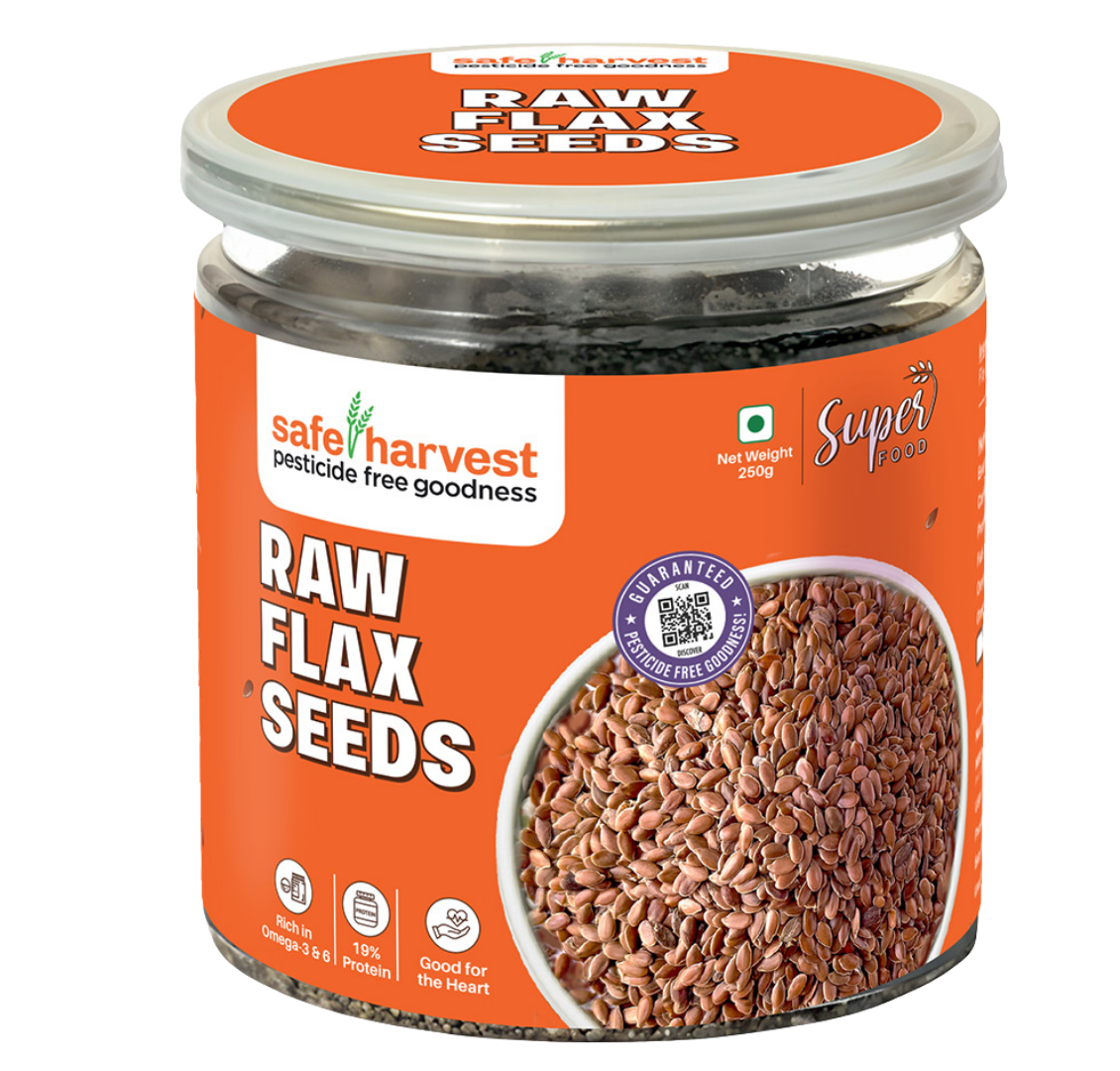 Safe Harvest Pesticide Free Raw Flaxseed