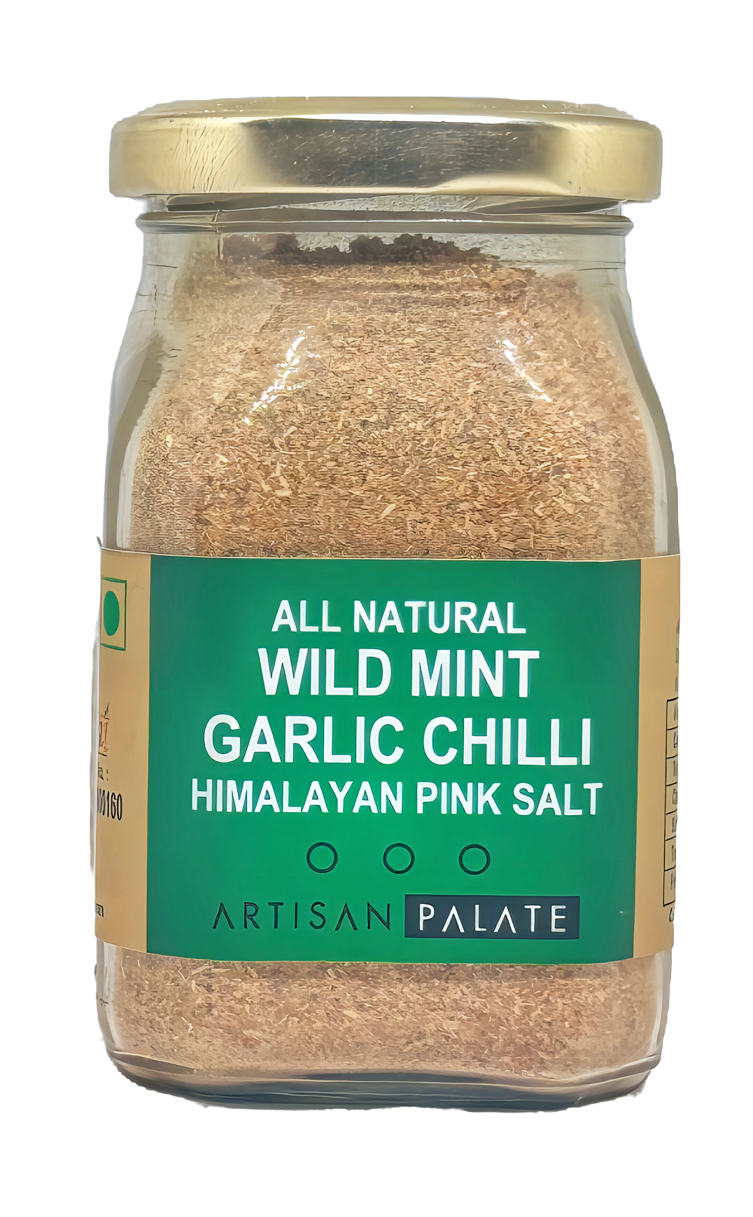 ALL NATURAL WILD MINT GARLIC CHILLI HIMALAYAN PINK SALT 