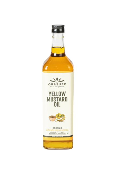 Orasure Organic Yellow Mustard Oil (Pack of 3)